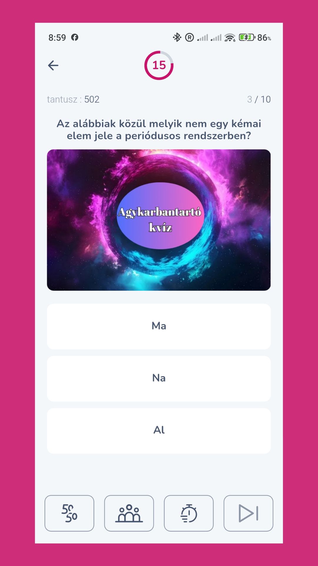 Zsenimagnes Results Screen