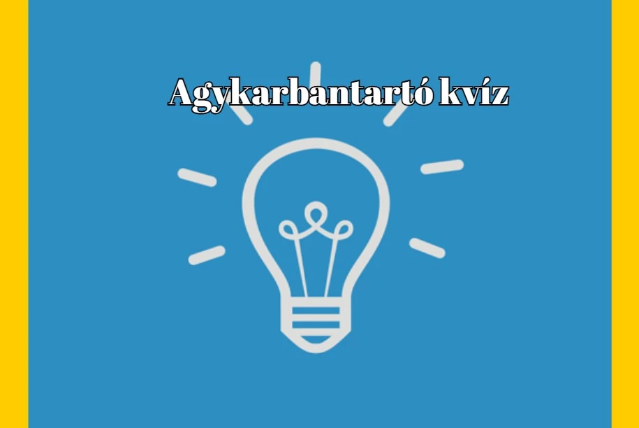 Napi kvíz: Mert az agynak is kell az edzés