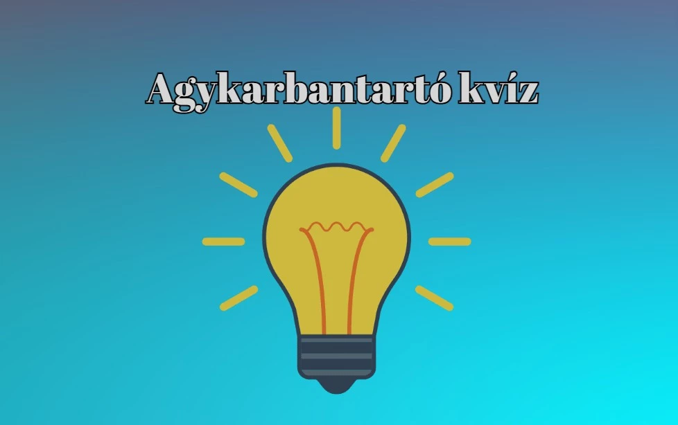Itt egy friss napi kvíz - Nyolc kérdés vár arra, hogy helyesen megválaszold