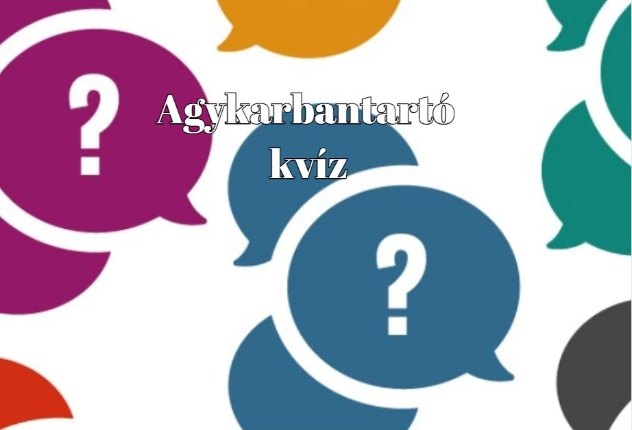 Napi kvíz - 8 kérdés 80 pontért, ahogyan szeretitek