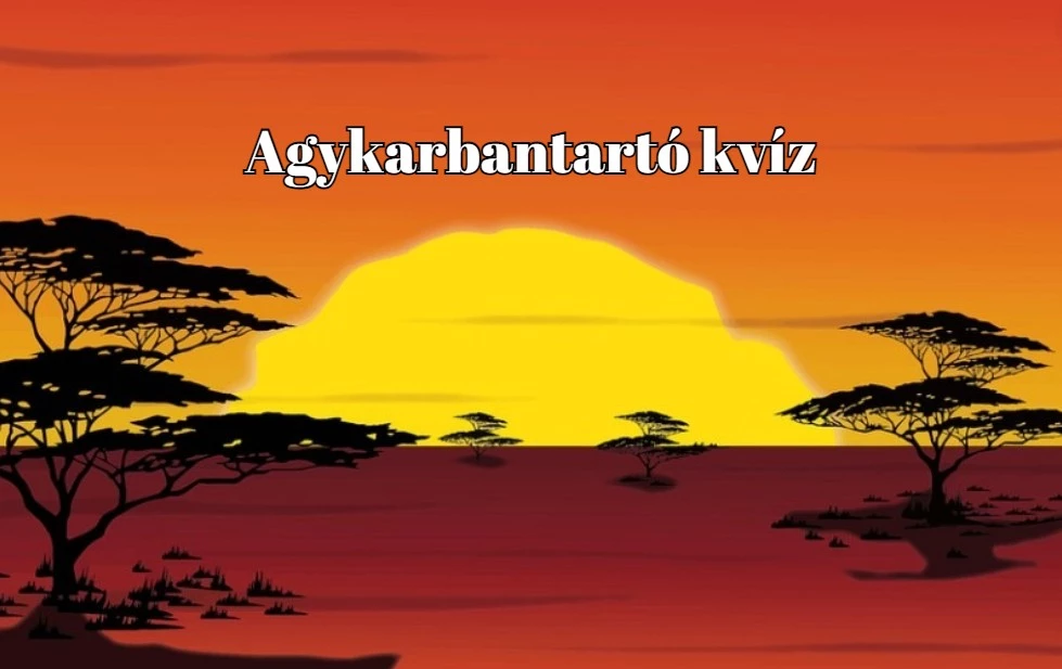 Itt egy friss napi agykarbantartó kvíz, ha szeretnél magadnak néhány vidám percet
