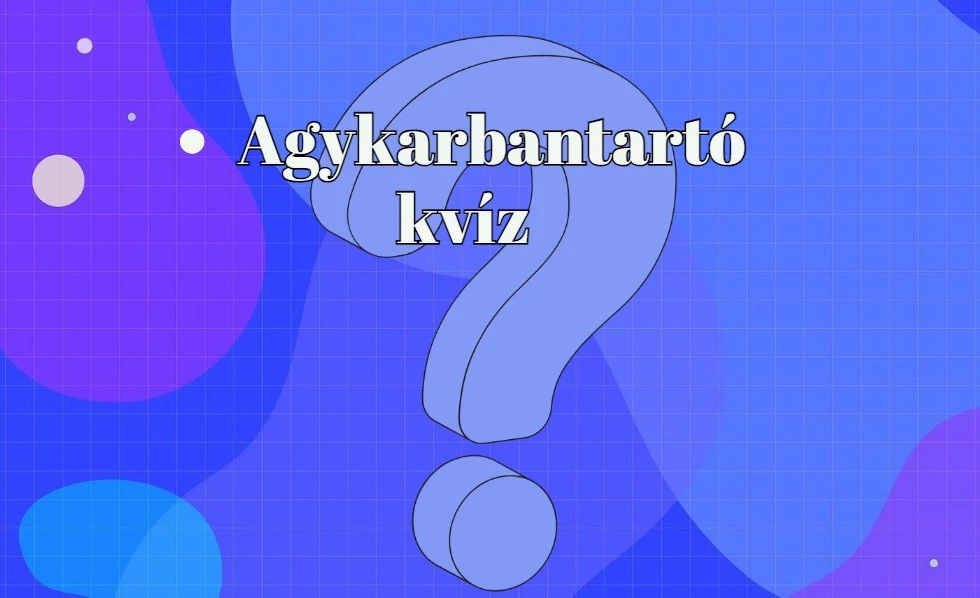Ha gyorsan végigjátszod ezt a napi kvízt, vág az eszed, mint a borotva