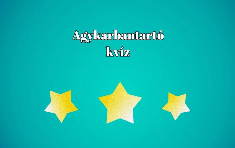Kvíz függők figyelem - Friss napi agykarbantartó érkezett