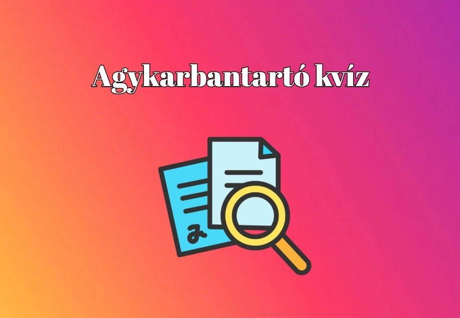 Ezt a napi kvízt, nyolcból legalább hét ember jól tölti ki - Neked is menni fog