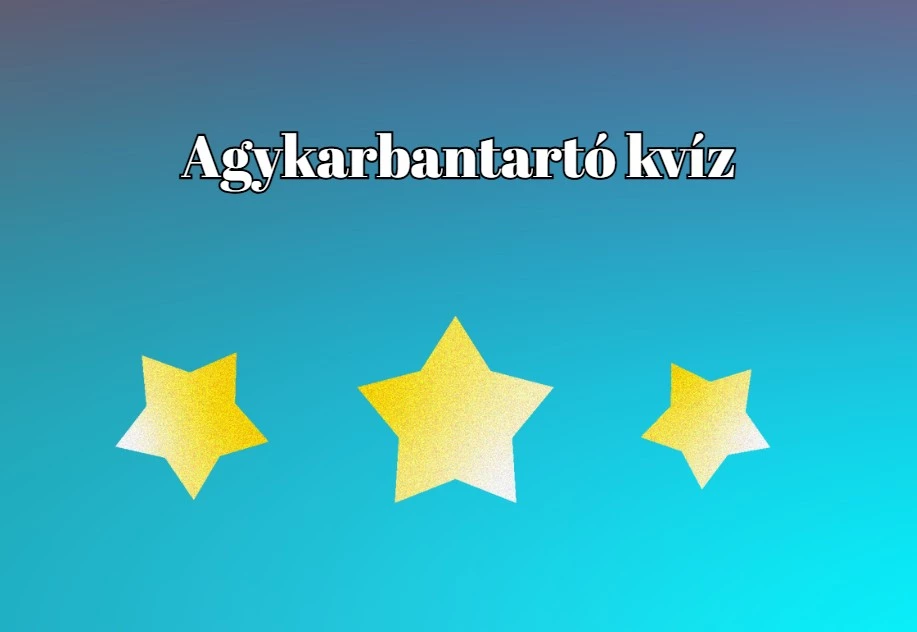 Nyolc kérdésből, hányra tudod a választ? - Itt egy újabb napi kvíz