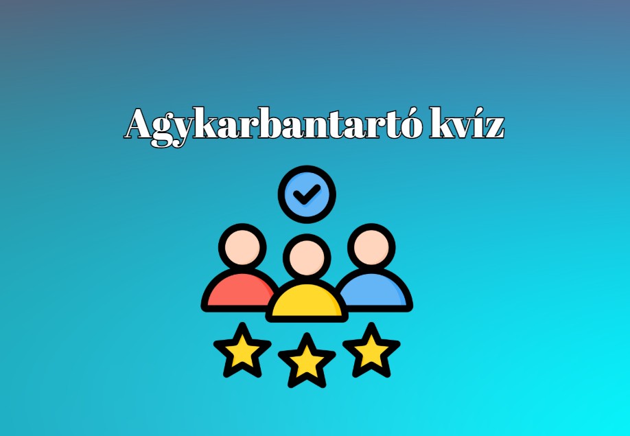Ez a napi kvíz egy kis szellemi tréning. Ha csak egy kis szórakozásra vágysz, akkor is épp kapóra jön
