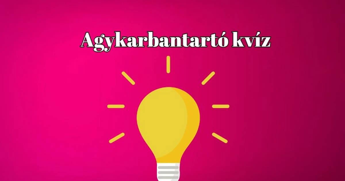 Egy kis szellemi szünet a nap közben: itt egy friss kérdéssor napi kvízeinkből