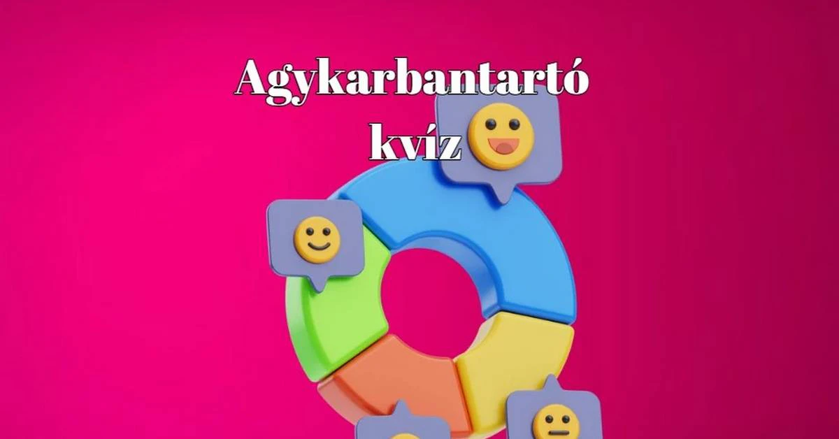 Ebben a napi agykarbantartó kvízben csak a legkiválóbbak érnek el 8 pontból legalább 6-ot