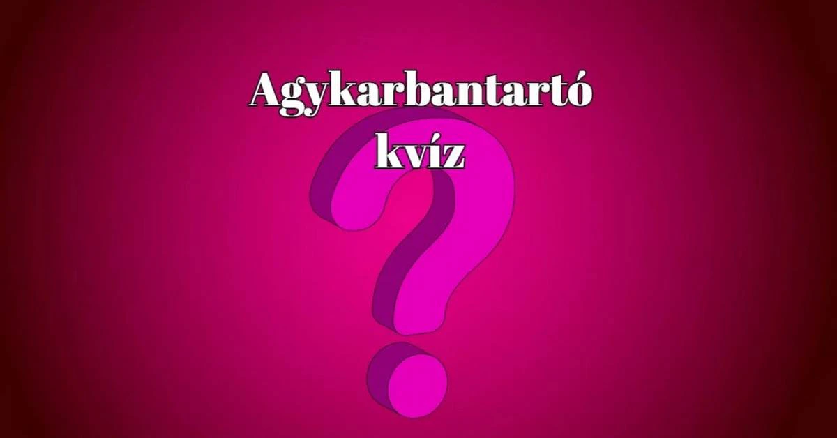 Mi már sejtjük, mit fogsz csinálni, az elkövetkező percekben - ezt a friss napi kvízt!