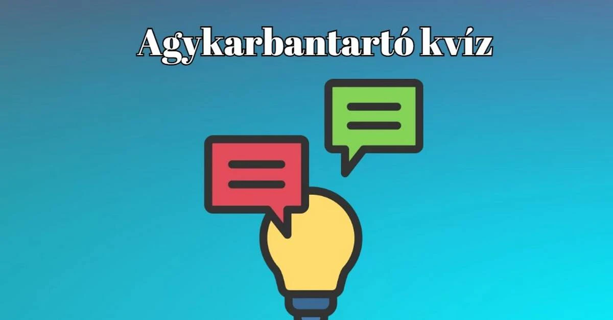 Ez egy gyors napi kvíz, amit az emberek fele tud csak 50%-ban helyesen kitölteni