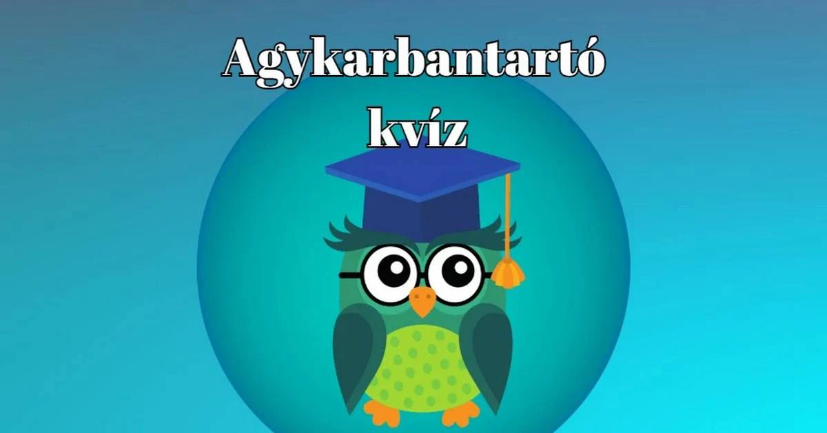 Nem hagyjuk, hogy egy kicsit is unatkozz. Megint itt egy napi kvíz