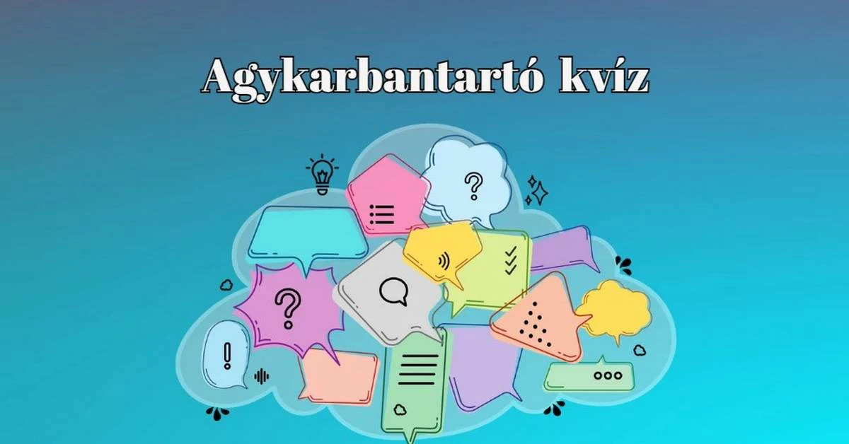 Napi zsenimérő kvíz: Ha úgy érzed okosabb vagy mint az átlag, akkor ez a kvíz neked csak egy ujjgyakorlat