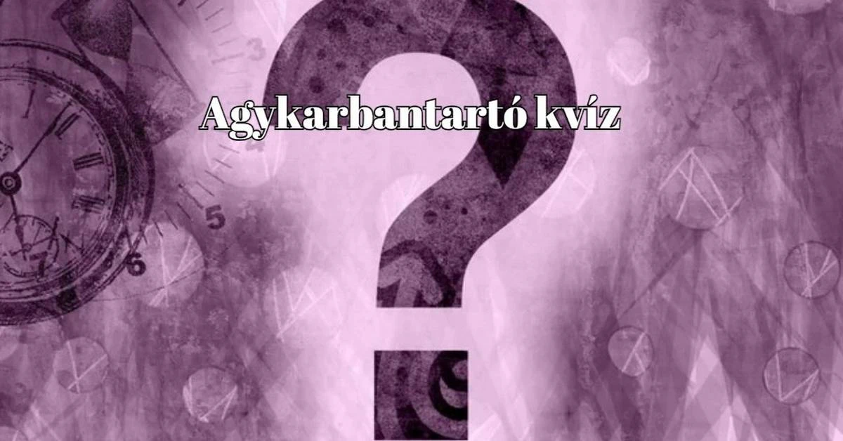 Itt van, megérkezett! És már játszhatod is a friss napi agykarbantartó kvízt