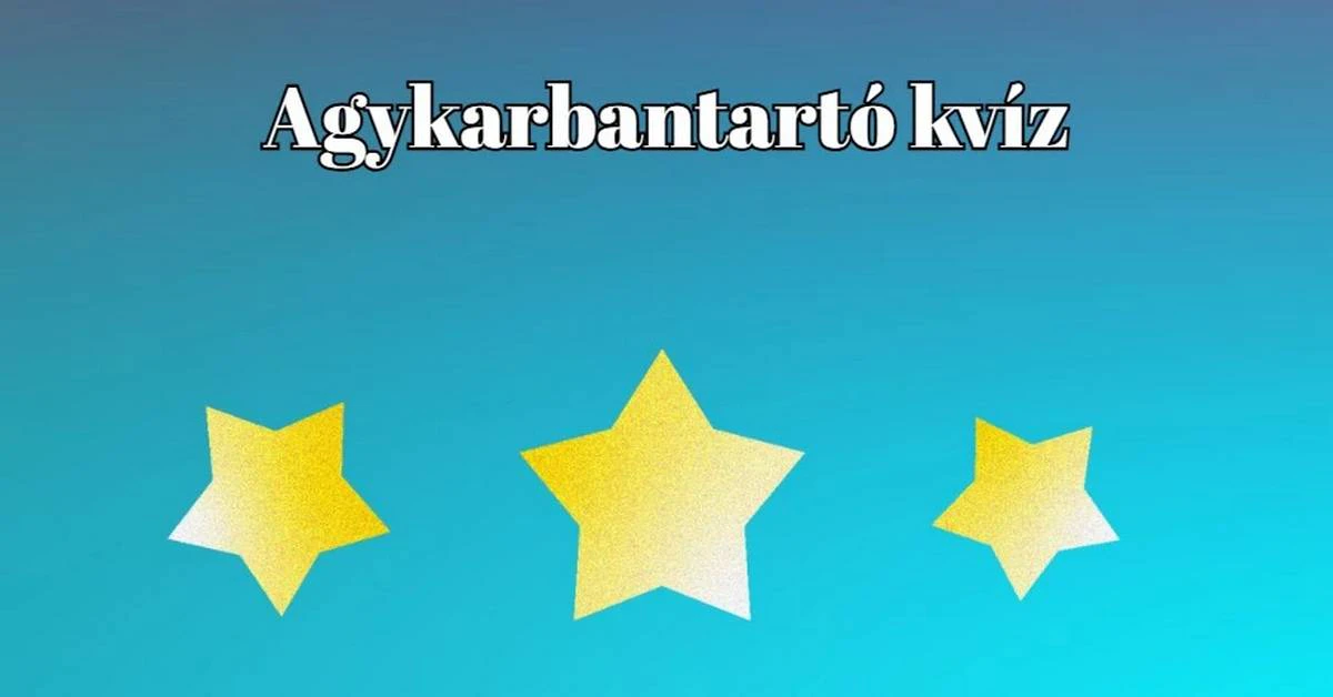 Élesítettük a legfrissebb napi kvízt is. Indulhat az agykarbantartás