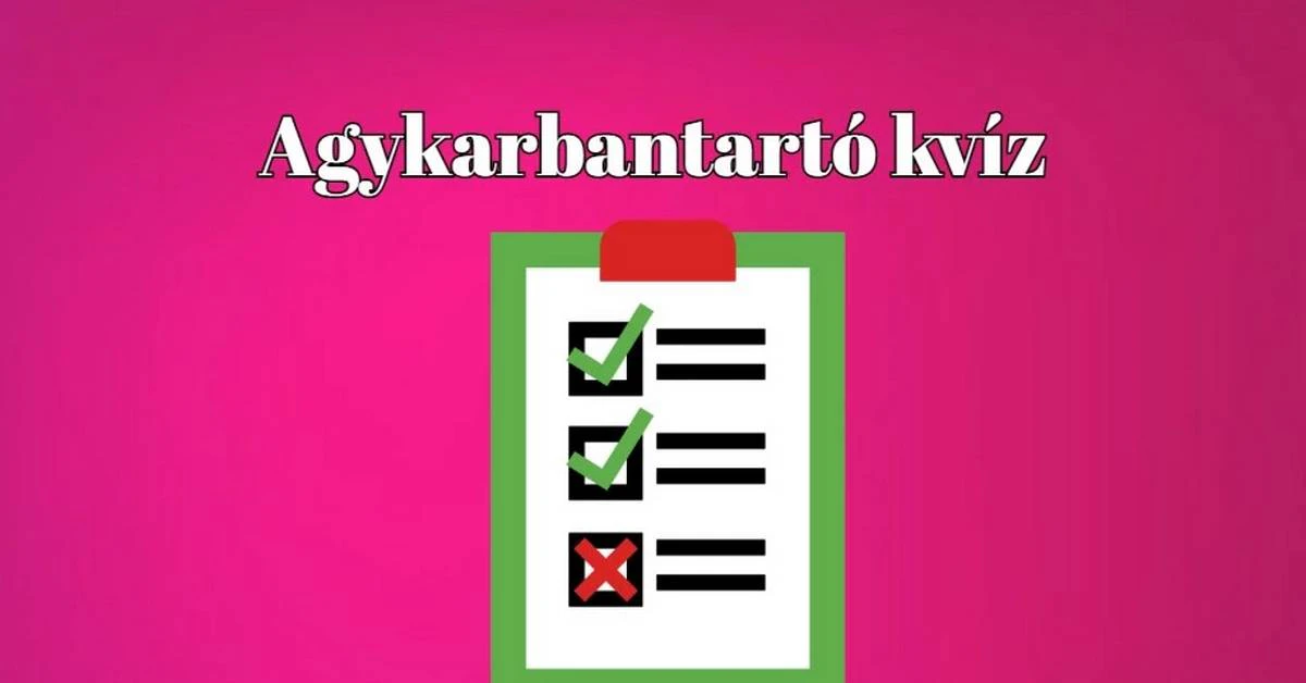 Napi agykarbantartó kvíz, mely frissen tartja az agyat