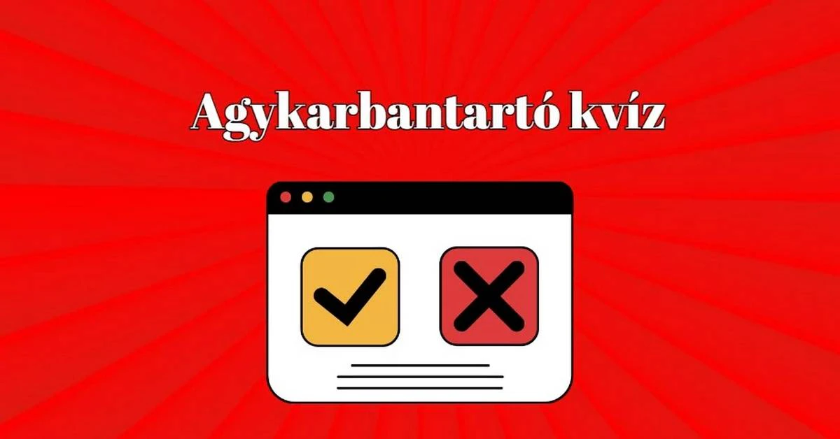 Ez a napi kvíz egy kis megálló a mindennapi rohanásban