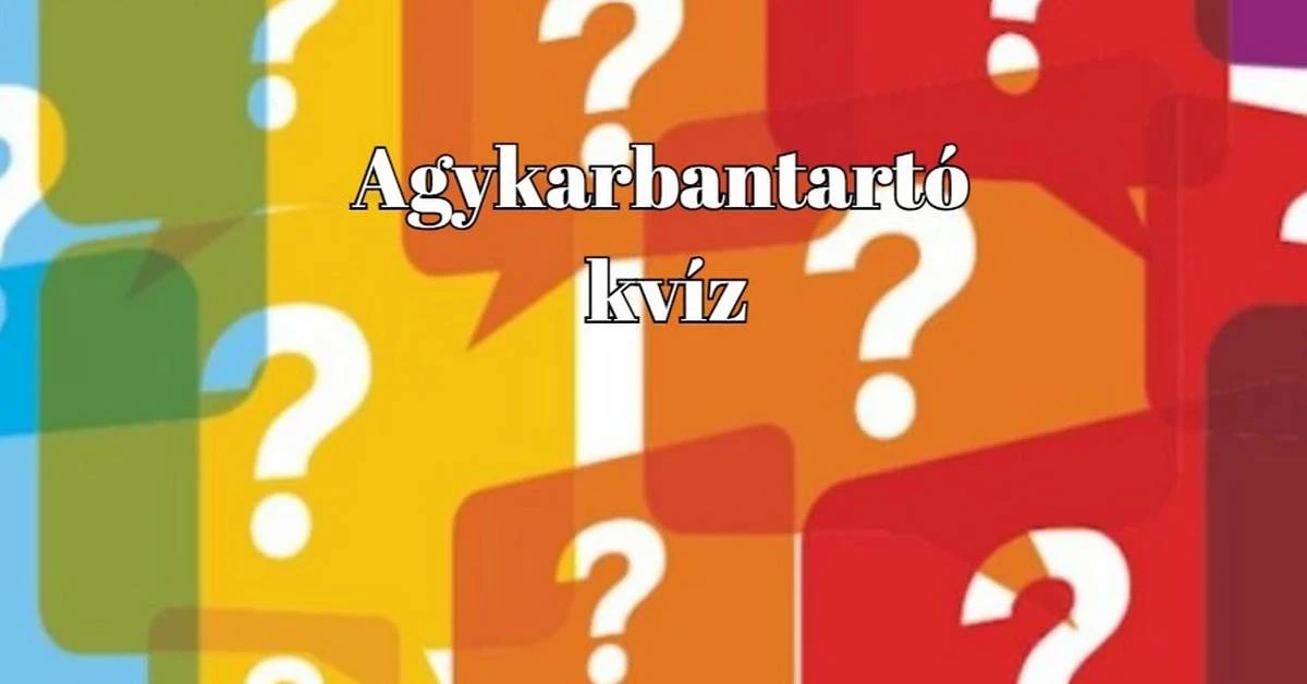 Az átlagember ebből a napi kvízből legfeljebb 5 kérdésre tudja a választ
