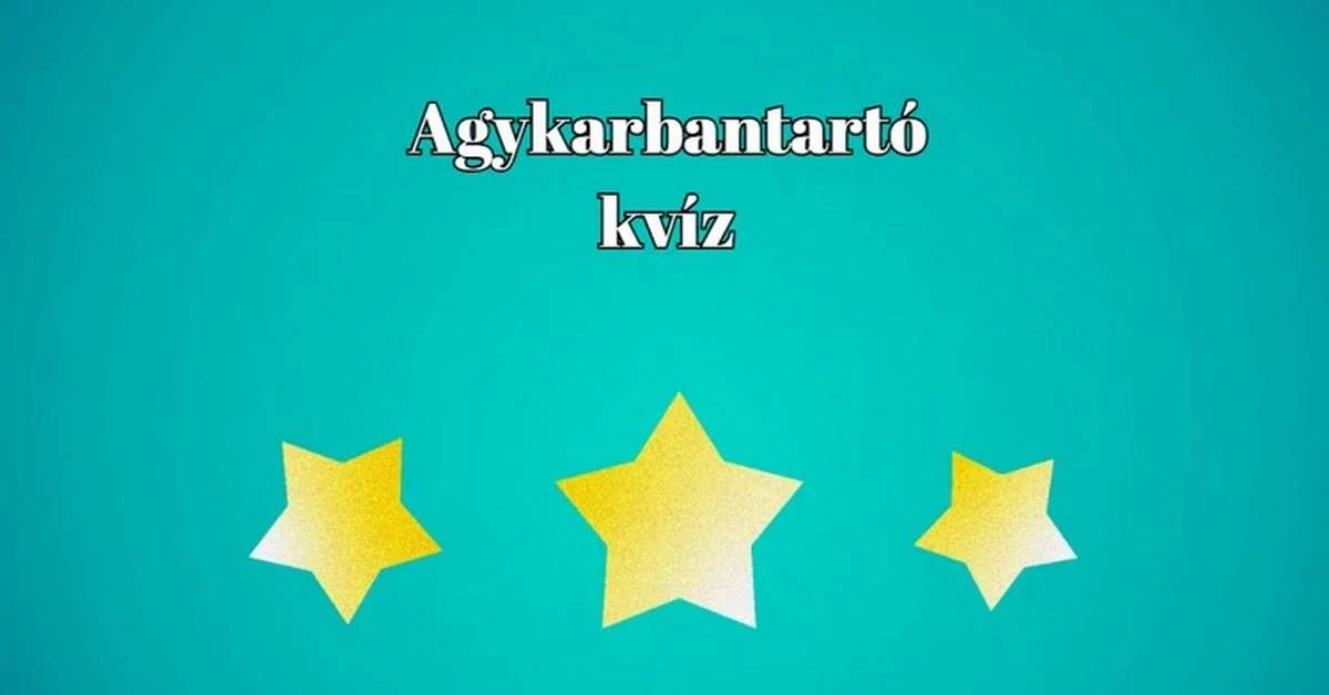 Ugye, hajt a kíváncsiság, hogy milyen kérdéseket állítottunk össze? - Napi kvíz