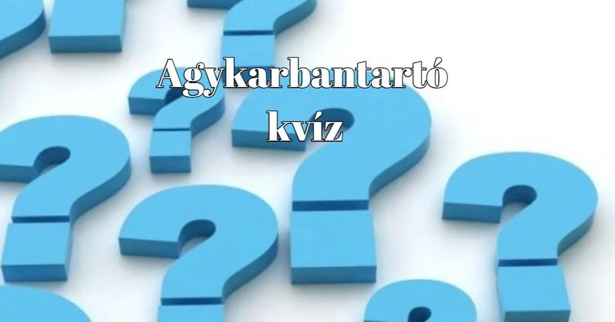 Napi kvíz, mely nyolcból hét embernek remekül sikerül