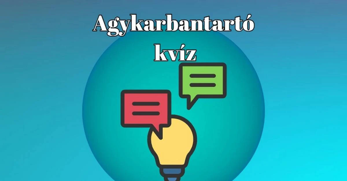 Friss napi kvízkaland: irodalmi, földrajzi és nyelvi műveltségi kvíz érkezett